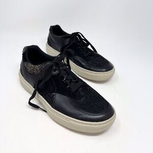 SAS Shoes Women’s Size 9 W High Street-X Lace Up Sneaker Black Chital Comfort